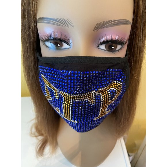 Sigma Gamma Rho Vote Bundle Bling Rhinestone Mask Bundle - Picture 8 of 11